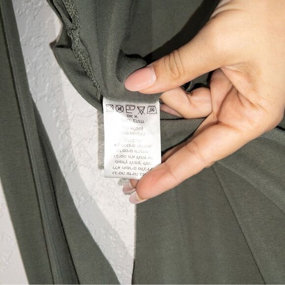 Maple Green Quarter Zip Long Sleeve Top Size‎ 1 - Picture 3 of 5